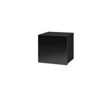 MIRJAN 24 Nástenná skrinka CALABRINI 34x34 cm čierna