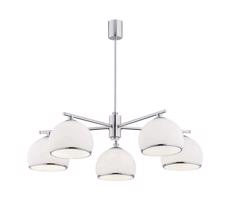 Argon Argon 2087 - Luster na tyči MARBELLA 5xE27/15W/230V chróm