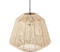 Atmosphera Atmosphera - Luster na lanku JILY 1xE27/40W/230V juta béžová