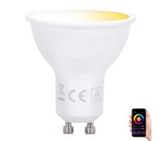 B.V. LED Stmievateľná žiarovka GU10/5W/230V 3000-6500K Wi-Fi -