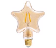 B.V. LED Žiarovka FILAMENT E27/4W/230V 1800K hviezda -