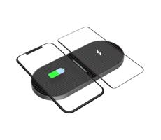 Bezdrôtová nabíjačka 2x10W USB-C