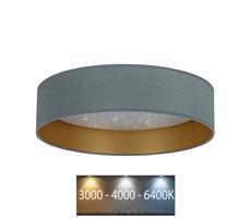 Brilagi Brilagi - LED Stropné svietidlo VELVET STAR LED/24W/230V pr. 40 cm mintová/zlatá