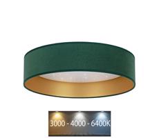 Brilagi Brilagi - LED Stropné svietidlo VELVET STAR LED/24W/230V pr. 40 cm zelená/zlatá