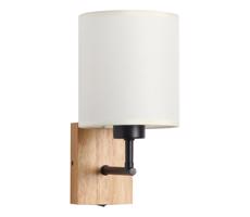 Brilagi Brilagi - Nástenná lampa 1xE27/25W/230V dub/čierna/krémová