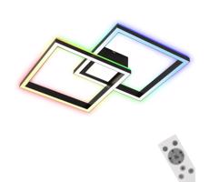 Brilo Brilo - LED RGB Stmievateľné stropné svietidlo LED/42W/230V 2700-6500K čierna + DO