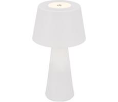 Brilo Brilo - LED Stmievateľná nabíjacia vonkajšia stolná lampa LED/3,5W/5V IP44 biela