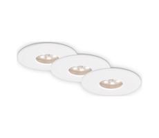 Briloner 7240-036 -SADA 3xLED Kúp. pod. sviet. ATTACH LED/1,8W/230V IP44 biela