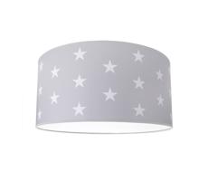 Detské stropné svietidlo STARS GREY 2xE27/60W/230V šedá