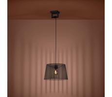 Eglo 390002 - Luster na lanku BOGOTA 1xE27/40W/230V čierna