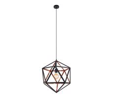 Eglo 43349 - Luster na lanku EMBLETON 1 1xE27/60W/230V