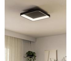 Eglo 901252 - LED Stmievateľné stropné svietidlo LORETELLO LED/12W/230V čierna + DO