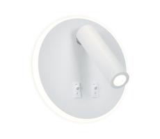 Eurolamp LED Nástenné bodové svietidlo IRIS LED/12W/230V 3000K biela