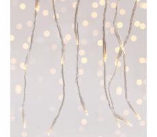 Eurolamp LED Vonkajší vianočný záves CURTAIN 360xLED/3,6W/230V 2x2 m IP44 teplá biela