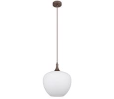 Globo Globo 15548H1C - Luster na lanku MAXY 1xE27/60W/230V biela/hnedá