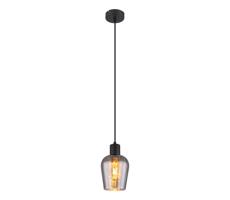Globo Globo 15627 - Luster na lanku RYAN 1xE27/40W/230V pr. 13,5 cm čierna
