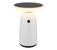 Globo Globo 36625W - LED Stmievateľná solárna dotyková lampa LED/10W/230V IP54 biela