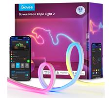 Govee Govee - Neon 2 MATTER ohybný LED pásik 3m RGBIC Wi-Fi IP67
