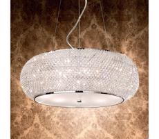 Ideal Lux Ideal Lux - Krištáľový luster na lanku PASHA 6xE14/40W/230V pr. 40cm lesklý chróm