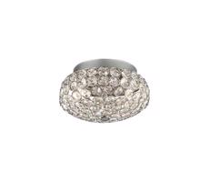 Ideal Lux Ideal Lux - LED Krištáľové stropné svietidlo KING 3xG9/3W/230V pr. 25,5 cm chróm