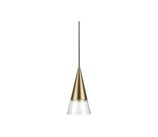 Ideal Lux Ideal Lux - LED Luster na lanku CONO 1xGU10/7W/230V pr. 15 cm mosadz