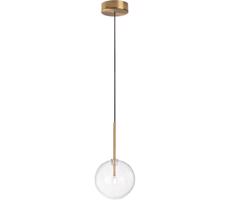 Ideal Lux Ideal Lux - LED Luster na lanku EQUINOXE 1xG4/2W/230V pr. 15 cm mosadz/číra