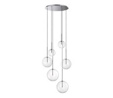 Ideal Lux Ideal Lux - LED Luster na lanku EQUINOXE 6xG4/2W/230V pr. 65 cm chróm/číra