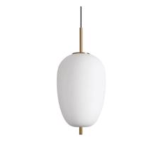 Ideal Lux Ideal Lux - LED Luster na lanku UMILE LED/20W/230V pr. 27 cm CRI 90 mosadz/biela