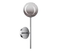 Ideal Lux Ideal Lux - LED Nástenná lampa EQUINOXE 1xG4/2W/230V chróm/dymová