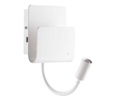 Ideal Lux Ideal Lux - LED Nástenné bodové svietidlo PROBE LED/9,5W/230V USB biela