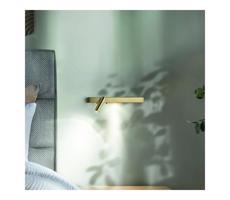 Ideal Lux Ideal Lux - LED Nástenné svietidlo BONNE LED/6,5W/230V CRI 90 zlatá