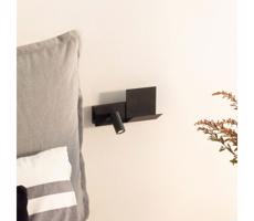 Ideal Lux Ideal Lux - LED Nástenné svietidlo KOMODO LED/4,5W/230V USB CRI 90 čierna