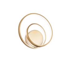 Ideal Lux Ideal Lux - LED Stmievateľné nástenné svietidlo OZ LED/28W/230V CRI 90 zlatá
