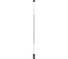 Ideal Lux Ideal Lux - LED Stojacia lampa FILO LED/14W/230V 2700K CRI 90 mosadz