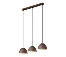 Ideal Lux Ideal Lux - Luster na lanku FOLK 3xE27/60W/230V hnedá