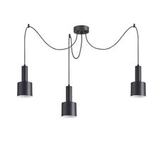 Ideal Lux Ideal Lux - Luster na lanku HOLLY 3xE27/60W/230V pavúk čierna
