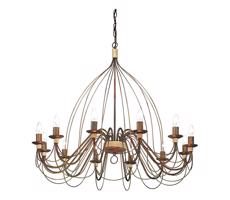Ideal Lux Ideal Lux - Luster na reťazi CORTE 12xE14/40W/230V pr. 95 cm meď