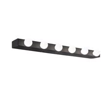 Ideal Lux Ideal Lux - Nástenné svietidlo PRIVE 6xE14/40W/230V čierna