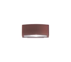 Ideal Lux Ideal Lux - Vonkajšie nástenné svietidlo ANDROMEDA 1xE27/60W/230V IP55 hnedá