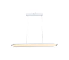 LED Luster na lanku LED/24W/230V 3000K biela