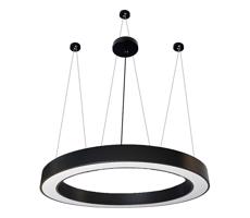 LED Luster na lanku LED/60W/230V 4000K pr. 120 cm čierna