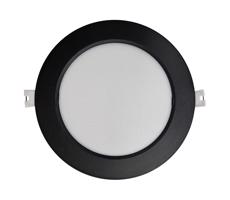 LED Podhľadové svietidlo CIRCLE LED/12W/230V 4000K pr. 17 cm čierna