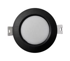 LED Podhľadové svietidlo CIRCLE LED/3W/230V 4000K pr. 9 cm čierna