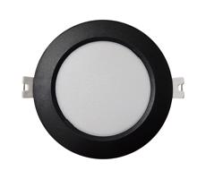 LED Podhľadové svietidlo CIRCLE LED/6W/230V 4000K pr. 12 cm čierna