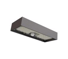 LED Solárny reflektor so senzorom pohybu LED/3,7V 3000mAh 4000K IP65 čierna