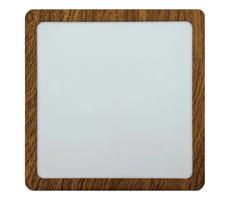 LED Stropné svietidlo BLOCK LED/18W/230V 4200K 22x22 cm hnedá