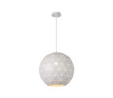 Lucide Lucide 21409/40/31 - Závesné svietidlo OTONA 1xE27/60W/230V biela