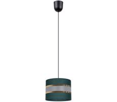 Luster na lanku CORAL 1xE27/60W/230V pr. 20 cm zelená