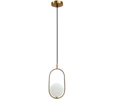 Luster na lanku CORDEL 1xG9/28W/230V zlatá