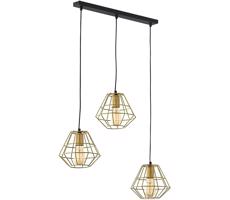 Luster na lanku DIAMOND 3xE27/60W/230V